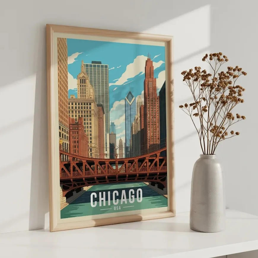 Pintar por Números - Chicago, EE. UU_V2, foto 6